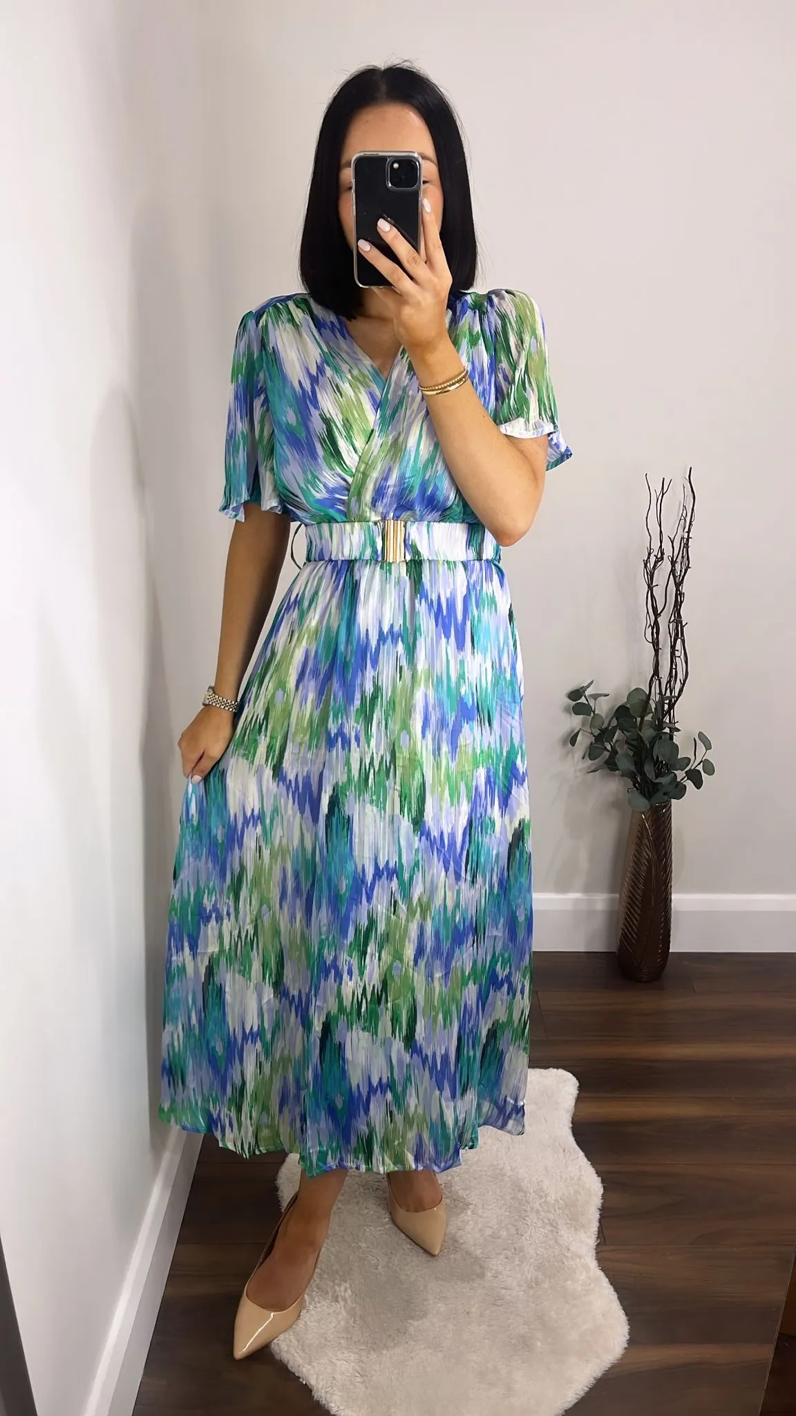Chrissy Azur Dress