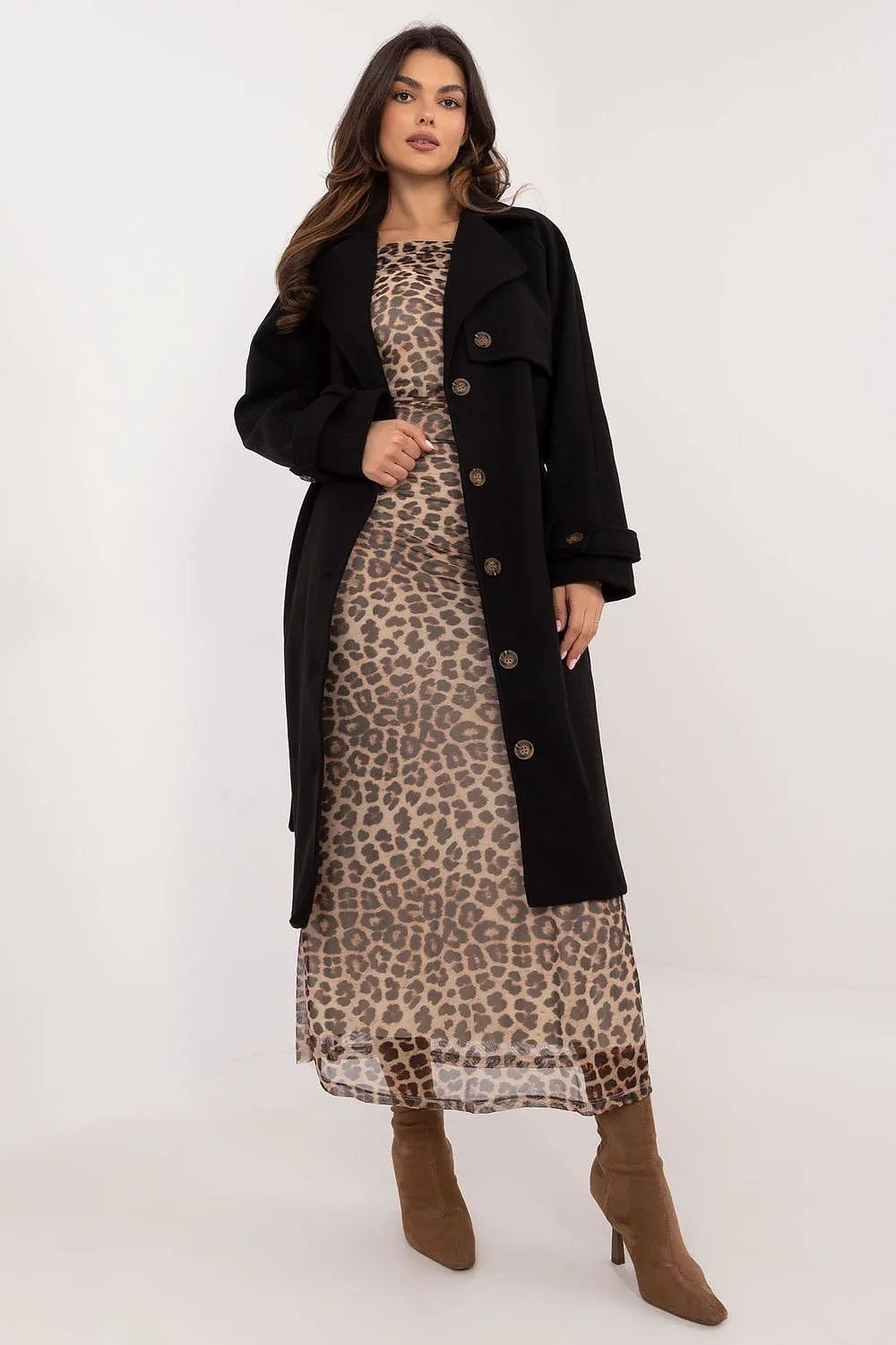 Elegant cut timeless trench coat