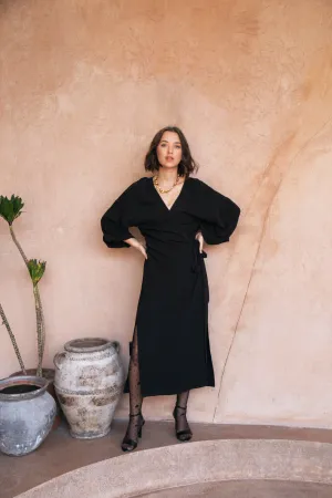 Julia  Maxi Dress -  Black