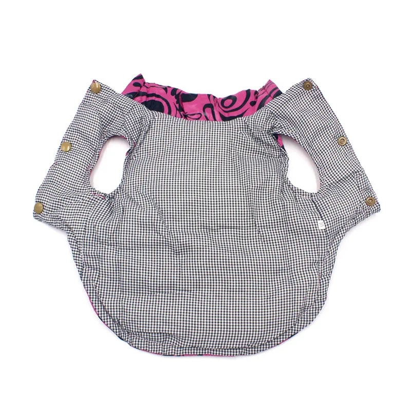 New Comfy Color Printed Winter Outfit Puppy Coat Jacket