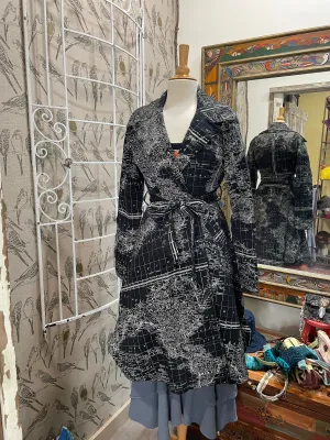 Patrona Coat in Atlas Print by Effie's Heart